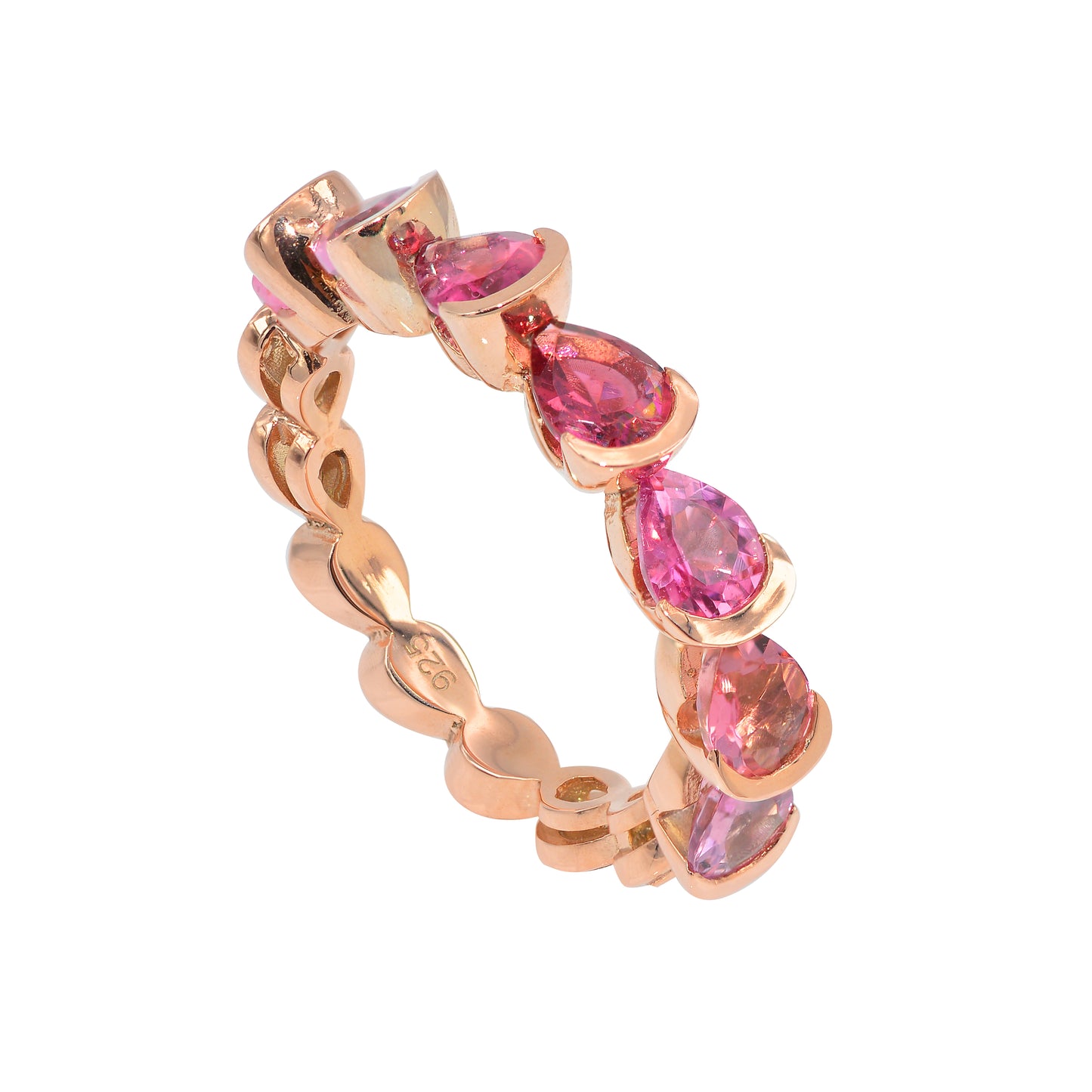Minimalism - Tourmaline layered Ring