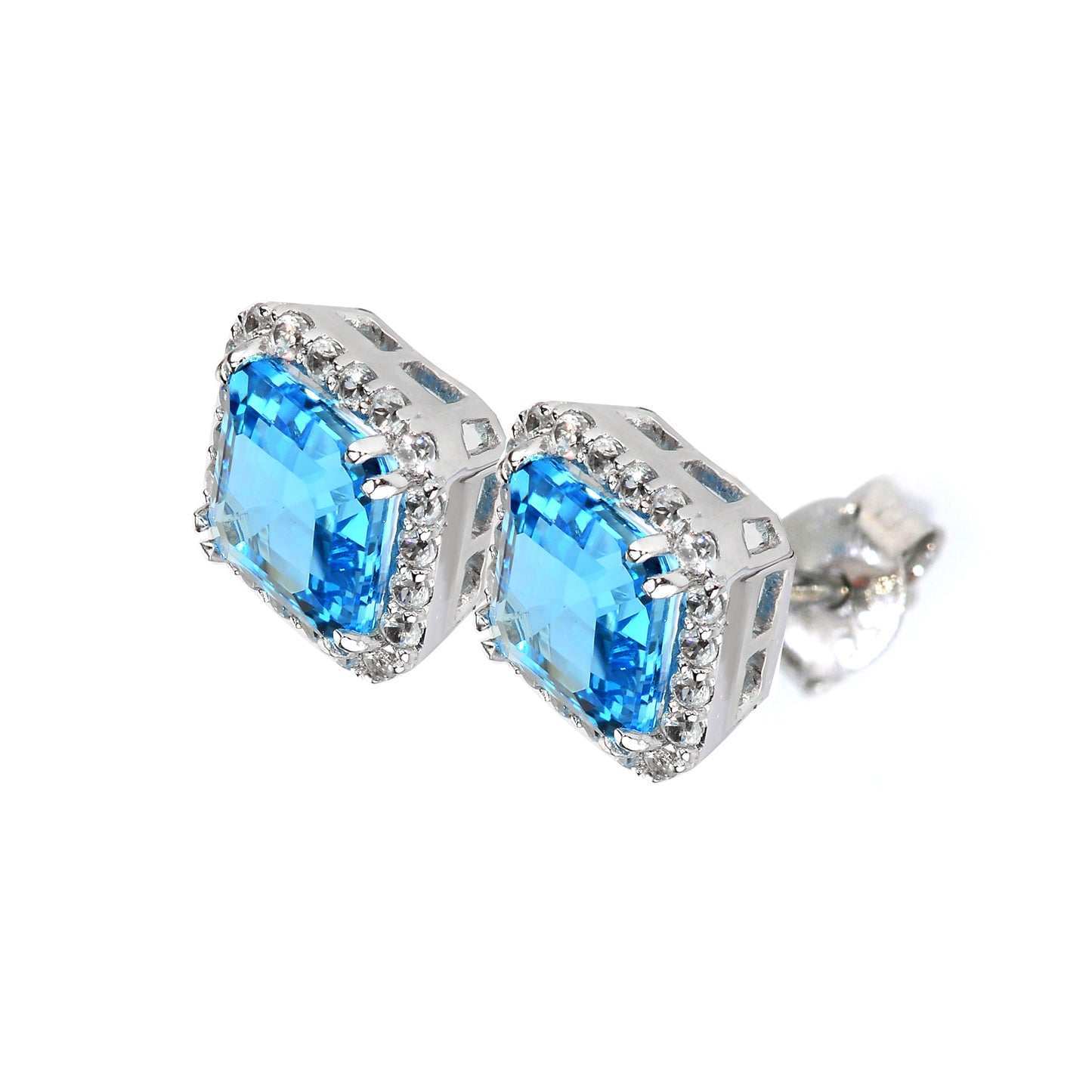 Live in Colors - Sky Blue Topaz Earrings