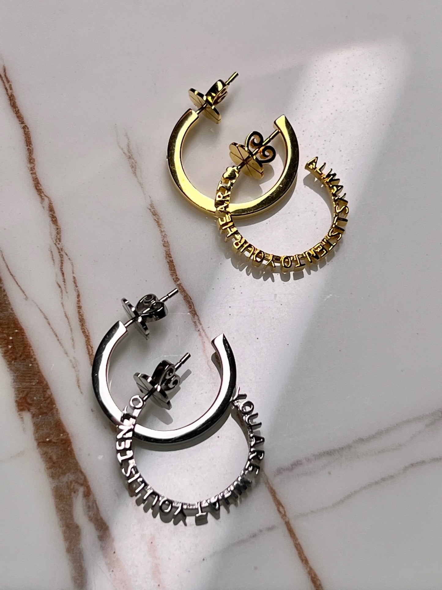 CHAPTER21: “SECRET MESSAGE” Earrings