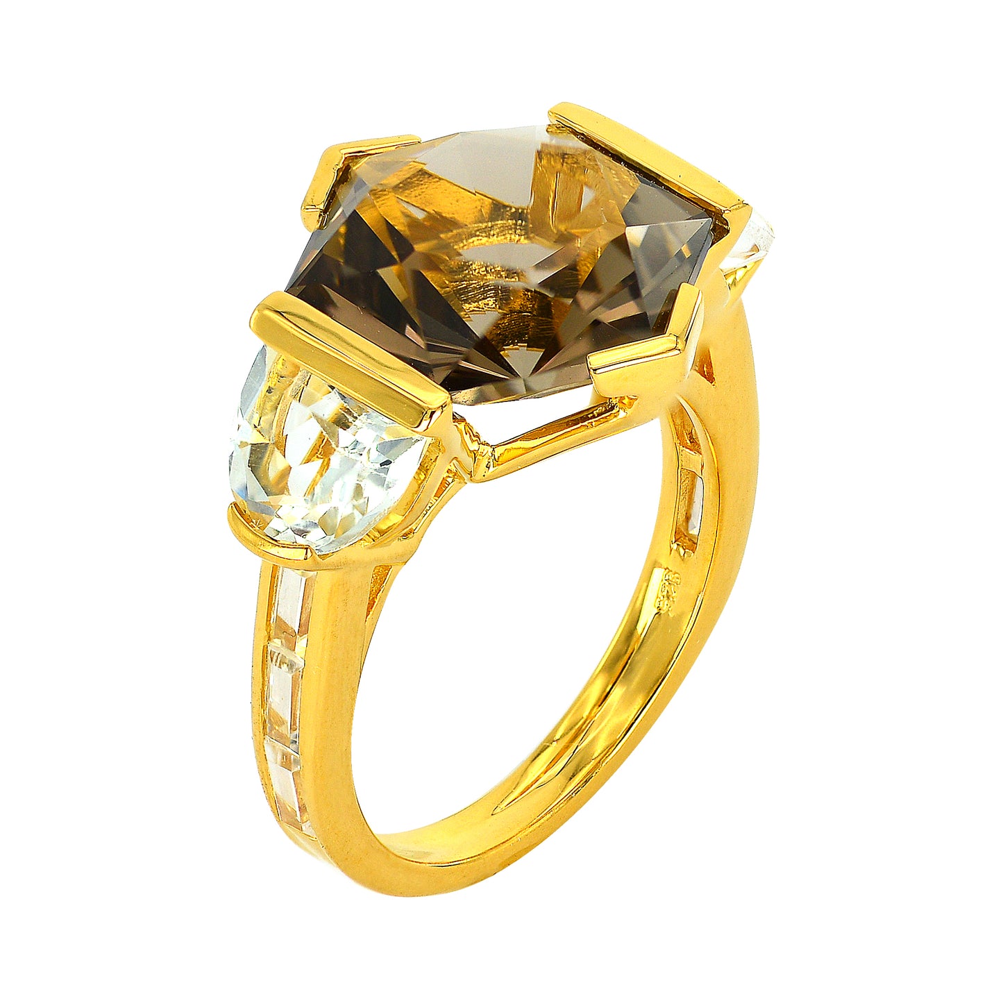 Live in Colors - Smoky Quartz Ring