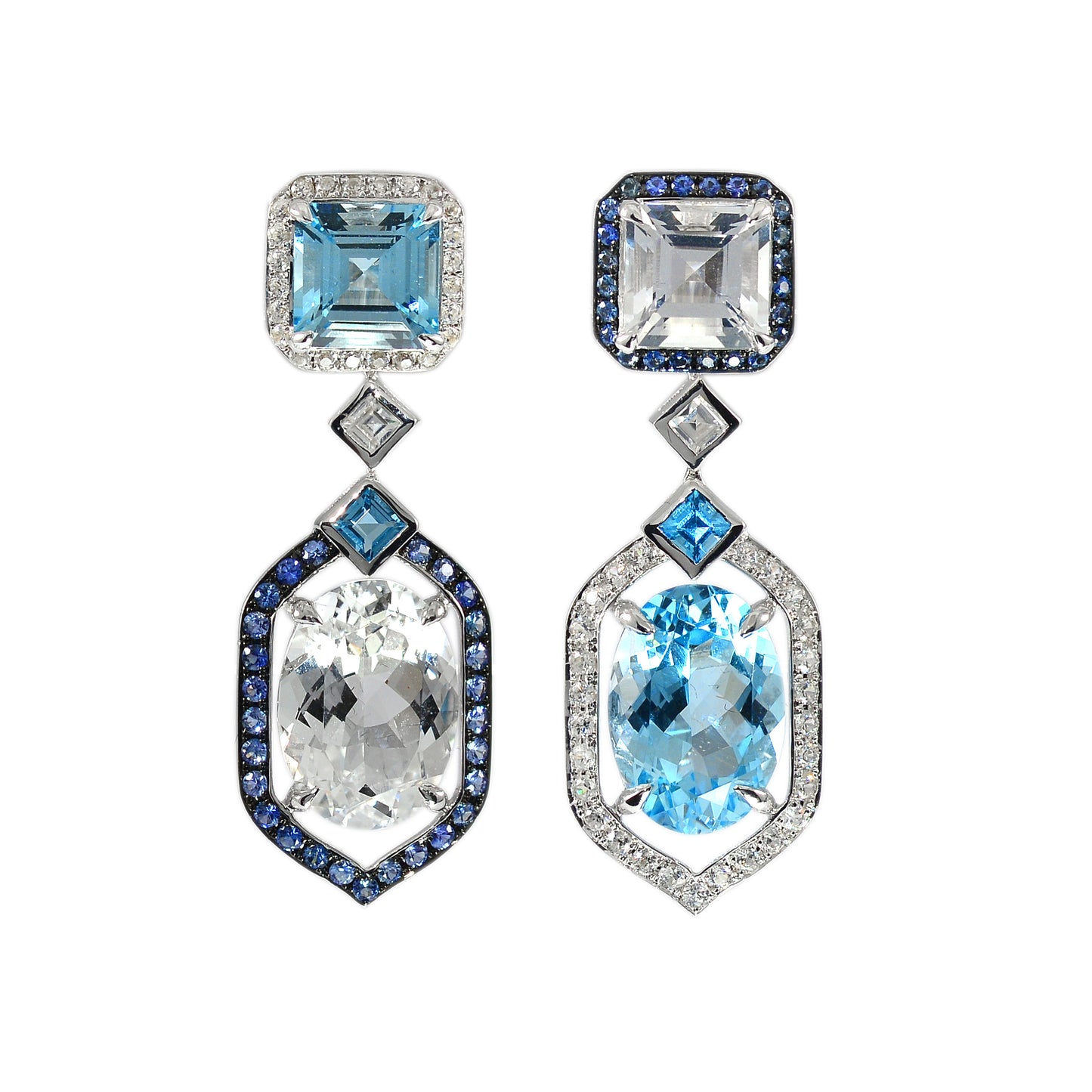 Stand out & Shine - Art Deco Amethyst Earrings