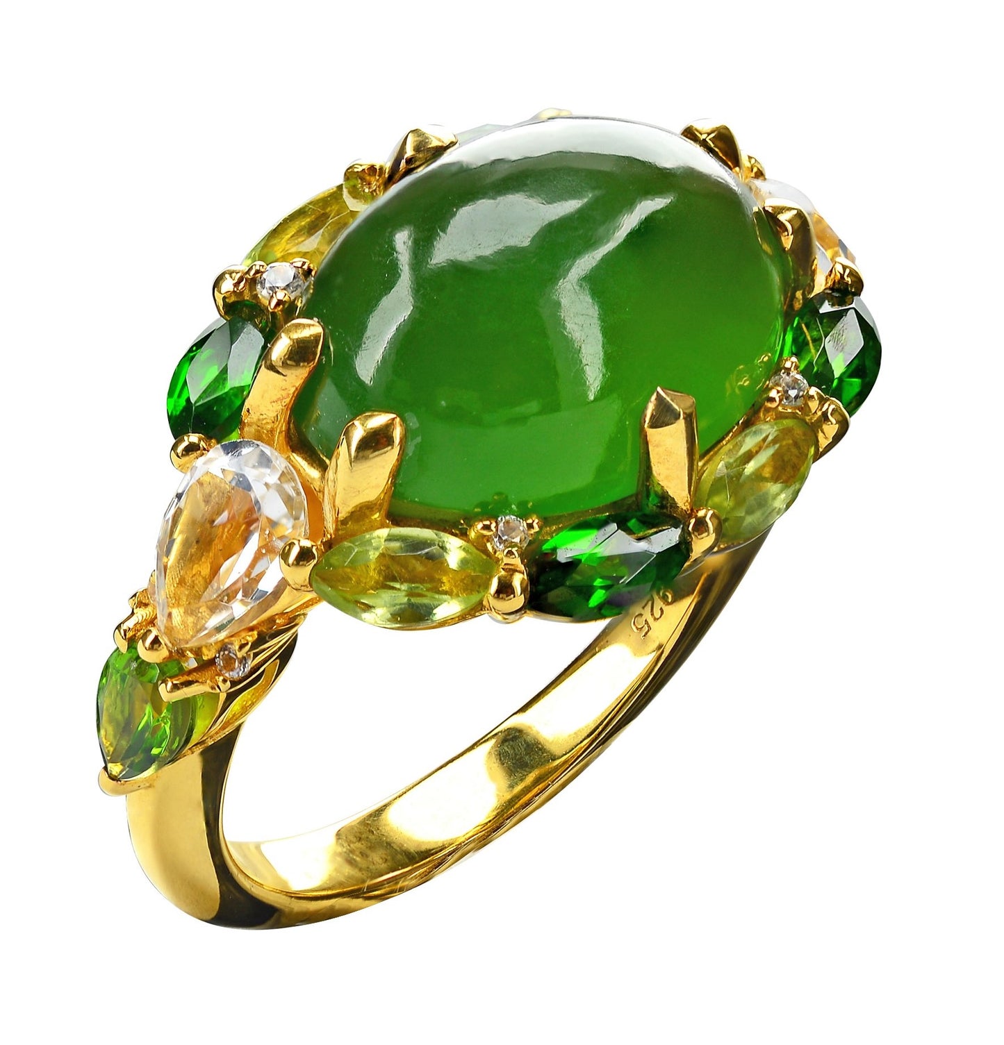 Stand out & Shine - Serpentine Cluster Rings