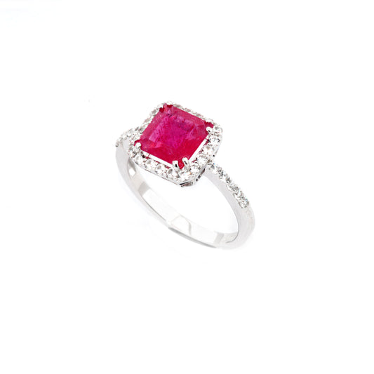 Live in Colors - Ruby Rings