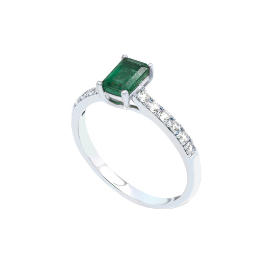 Live in Colors -Emerald Ring