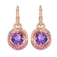 Stand out & Shine - Citrine, Amethyst, Blue Topaz Dangling Earrings