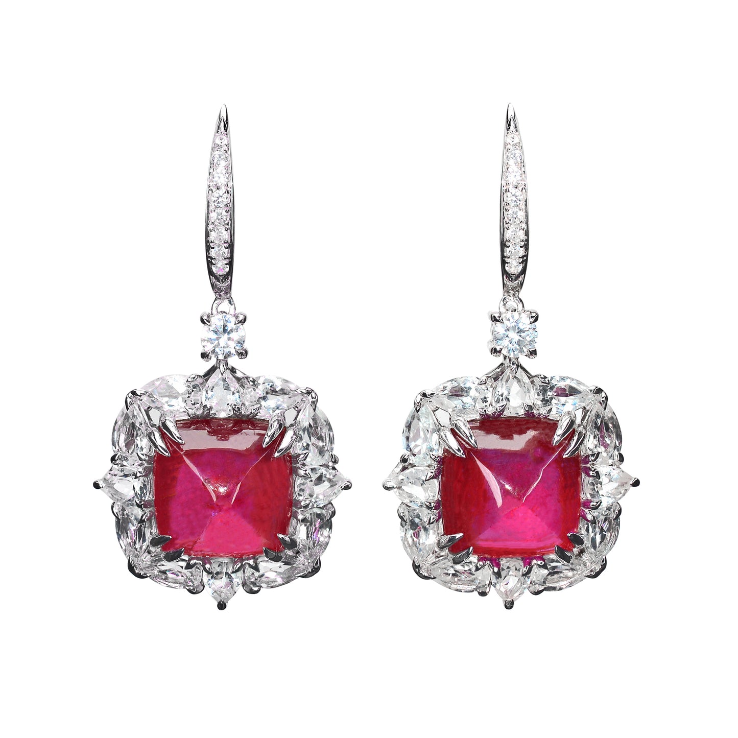 Stand out & Shine - Ruby Earrings