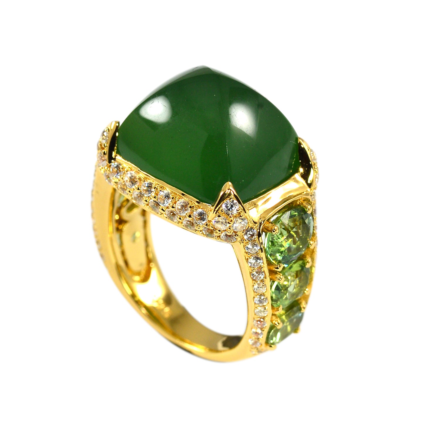 Stand out & Shine - Serpentine Ring