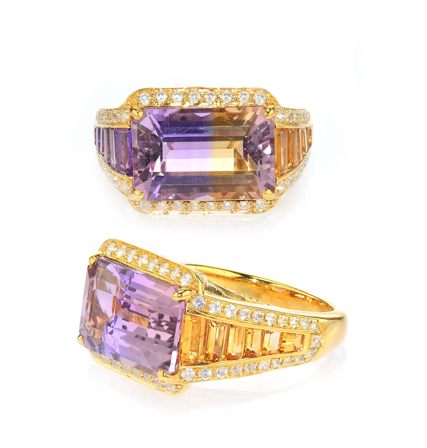 Stand out & Shine -Ametrine Ring