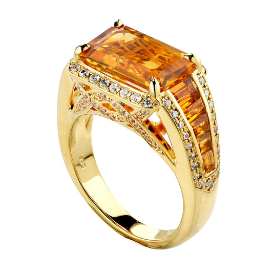 Stand out & Shine - Citrine Ring