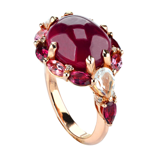 Stand out & Shine - Ruby Ring