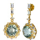 Stand out & Shine - Green Amethyst Earrings